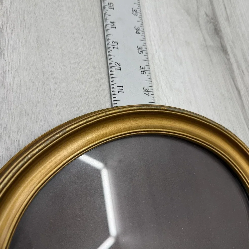 Gold Oval Picture Frames Set of 2 Gallery Wall Grandmillennial Cottagecore Decor